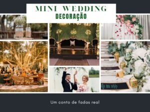 Mini Wedding Decoração