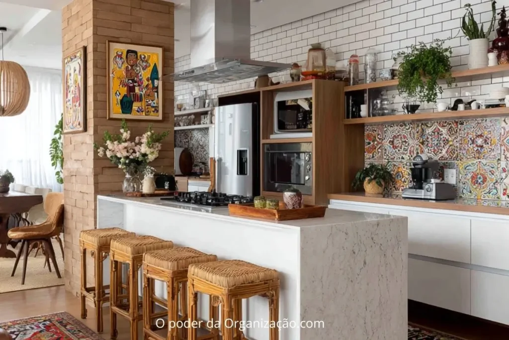 Cozinha Boho Chic